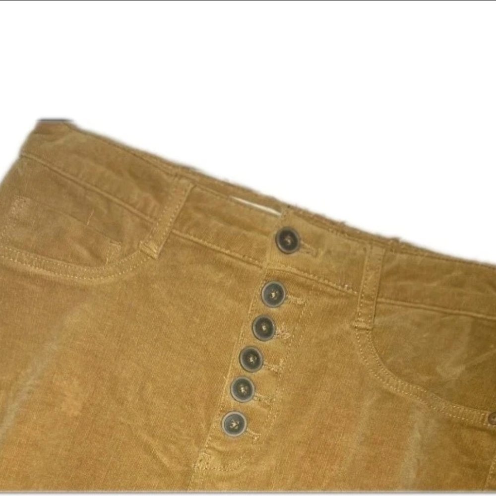 Anthropologie Pilcro High Rise Button Fly Corduroy Pants | 29 - Picture 7 of 10
